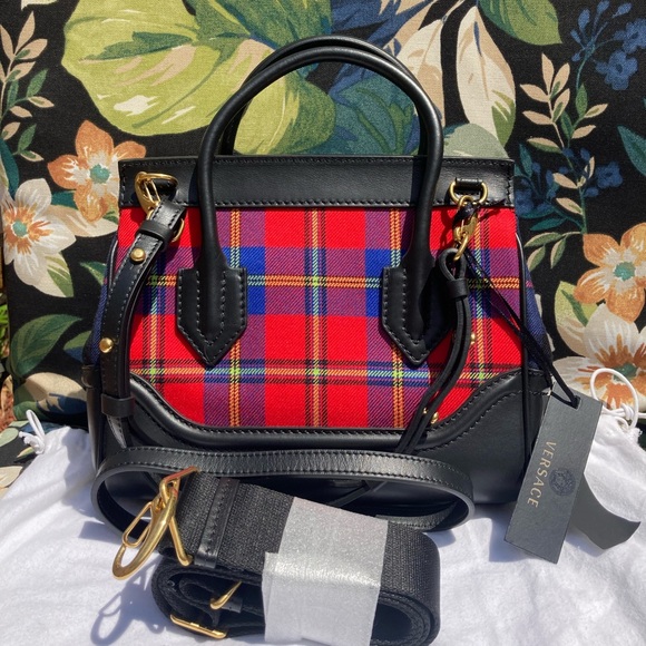 Versace Tartan Studded Palazzo - Picture 3 of 9